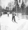 Februari 1938. Fettisdagstävling skidåkning.