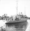 År 1938. Danskt Flottbesök 