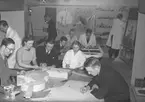 År 1938. Dekorationskurs. Reportage för Norrlandsposten