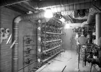 Värmekraftsproduktion installerat på Stockholms Siporexfabrik AB, Nyhamn, Gävle av AB Sana, Stockholm. 19 mars 1945. Tagit till verkmästare Nilsson.