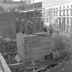 Gävle nya pumpstation vid Stålhammar. 11 december 1948. Reportage för Gefle Dagblad.