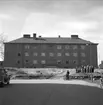 Nya landstingshuset exteriör och interiör. 3 april 1949.