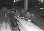 Korsnäsverken kurs för sorterare i Karskär. Den 15 mars 1949.