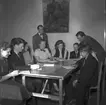 Konsum Alfa kurs för expediter. April 1949. Reportage för Arbetarbladet.