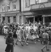 Studentexamen vid Nygatan 33 i Gävle. 19 - 21 maj 1949. (Högre allmänna Läroverket)