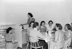 Centralsjukkassans nya lunchrum inviges. Juni 1949.