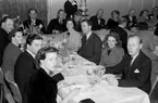 Kooperativa förbundets avskedsmiddag för disponent Trång, på Hotell Baltic. Februari 1950.