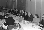 Kooperativa förbundets avskedsmiddag för disponent Trång, på Hotell Baltic. Februari 1950.