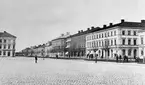 Nygatan vid torget på 1890-talet