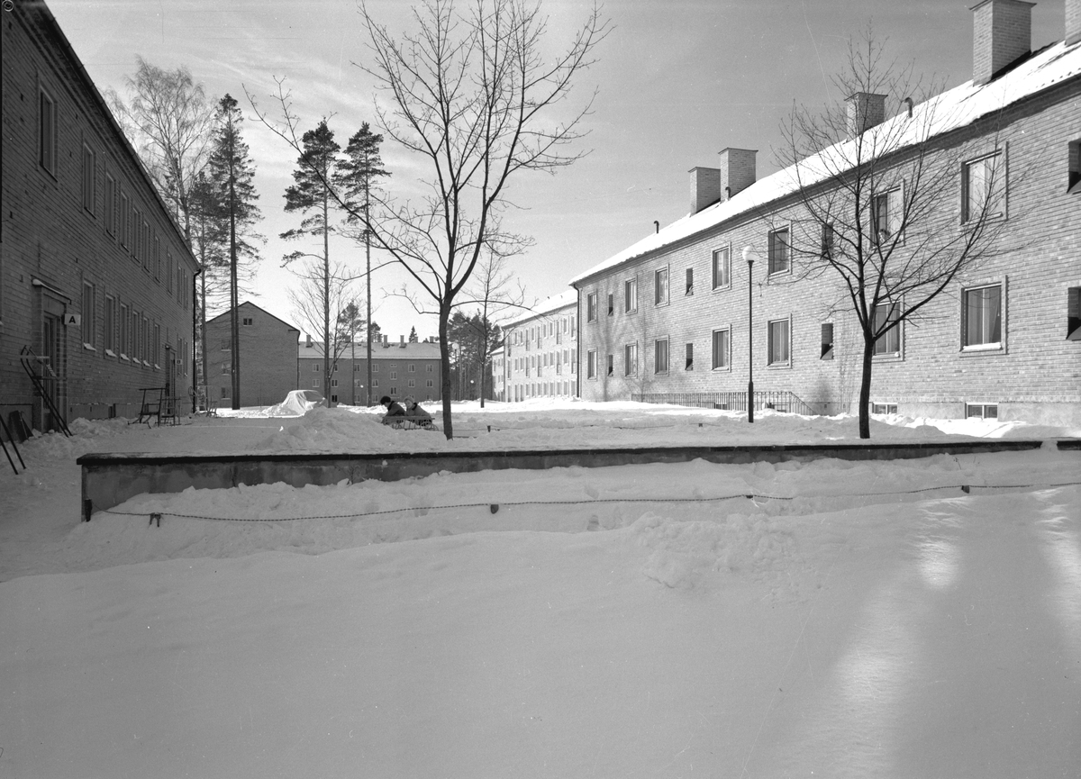 Bomhus. Korsnäs AB. Den 22 februari 1955. Redan från början av bolagets verksamhet anlades bostäder för de anställda enligt tidens krav och möjligheter vid de olika tidpunkterna.