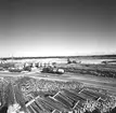 Nya järnvägen - panoramabild. Korsnäs AB. Den 8 augusti 1960