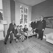 Besök på Föreningshuset och Korsnäs AB. År 1962.