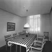 Interiör. Korsnäs AB. Den 14 april 1963.  (Föreningshuset, Holmsund eller Huvudkontoret)