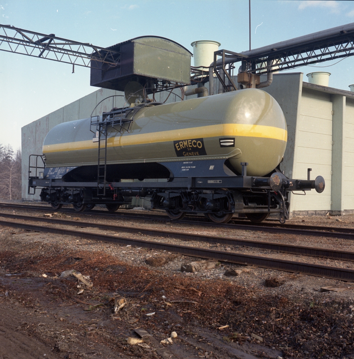 Tankvagn. Korsnäs AB. Den 20 april 1970