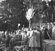 Besök i Djur-och Nöjesparken Furuvik. Stora scenen. 100 -årsjubileum. 1855-1955. Korsnäs AB.