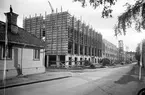 Stockholms Siporex AB. Nybygge vid Hamiltongatan. Den 14 oktober 1954