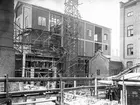 Nya Pannhuset, exteriör från öster. Den 17 juni  1931