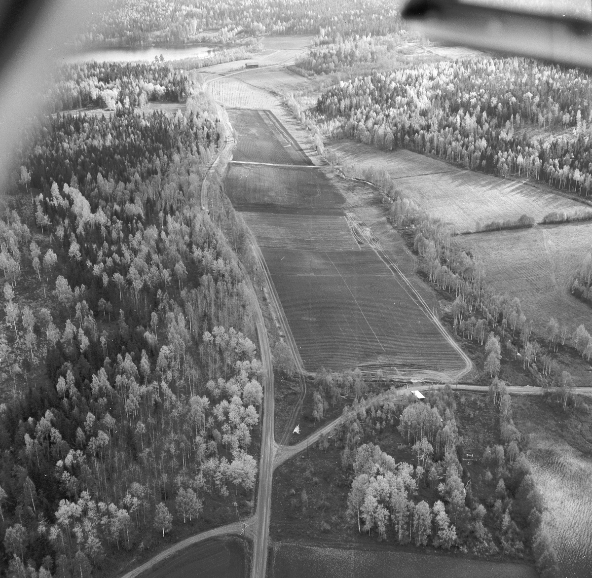 Kratte masugn. Skogsbrukskola. År 1956