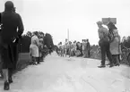 Reportage för Gefle-Posten. Stafett. Gävle runt. 1936