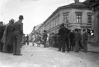 Reportage för Gefle-Posten. Stafett. Gävle runt. 1936