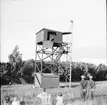 Fallskärmsjägarskolan i Karlsborg  1960.