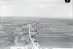 Flygfoto över Kvinneby på Öland, 1935.