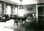 Landshövding John Falk, Residenset Kalmar. Interiören 1933, matsal.