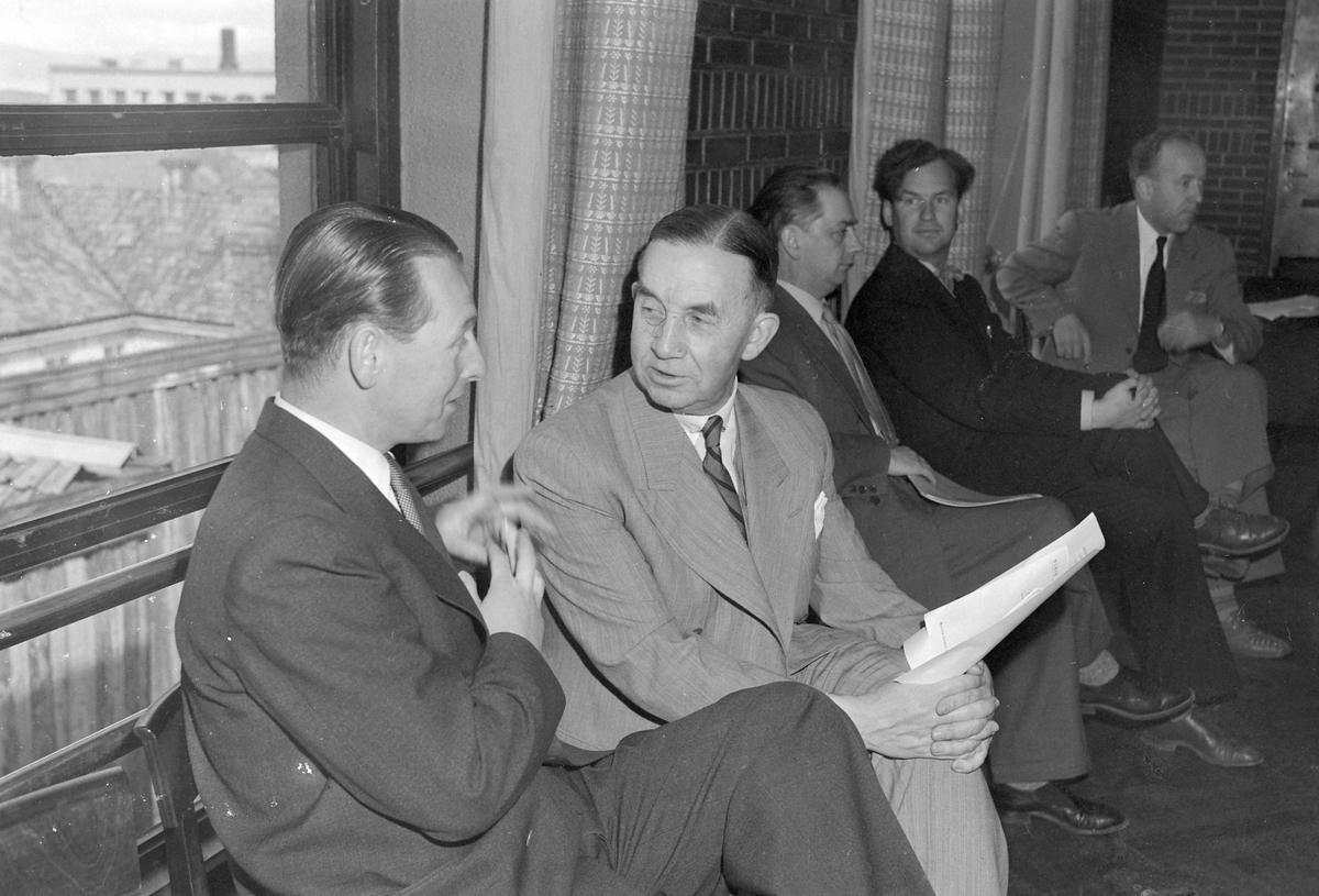 Journalistenes landsmøte i Trondheim, juni 1952