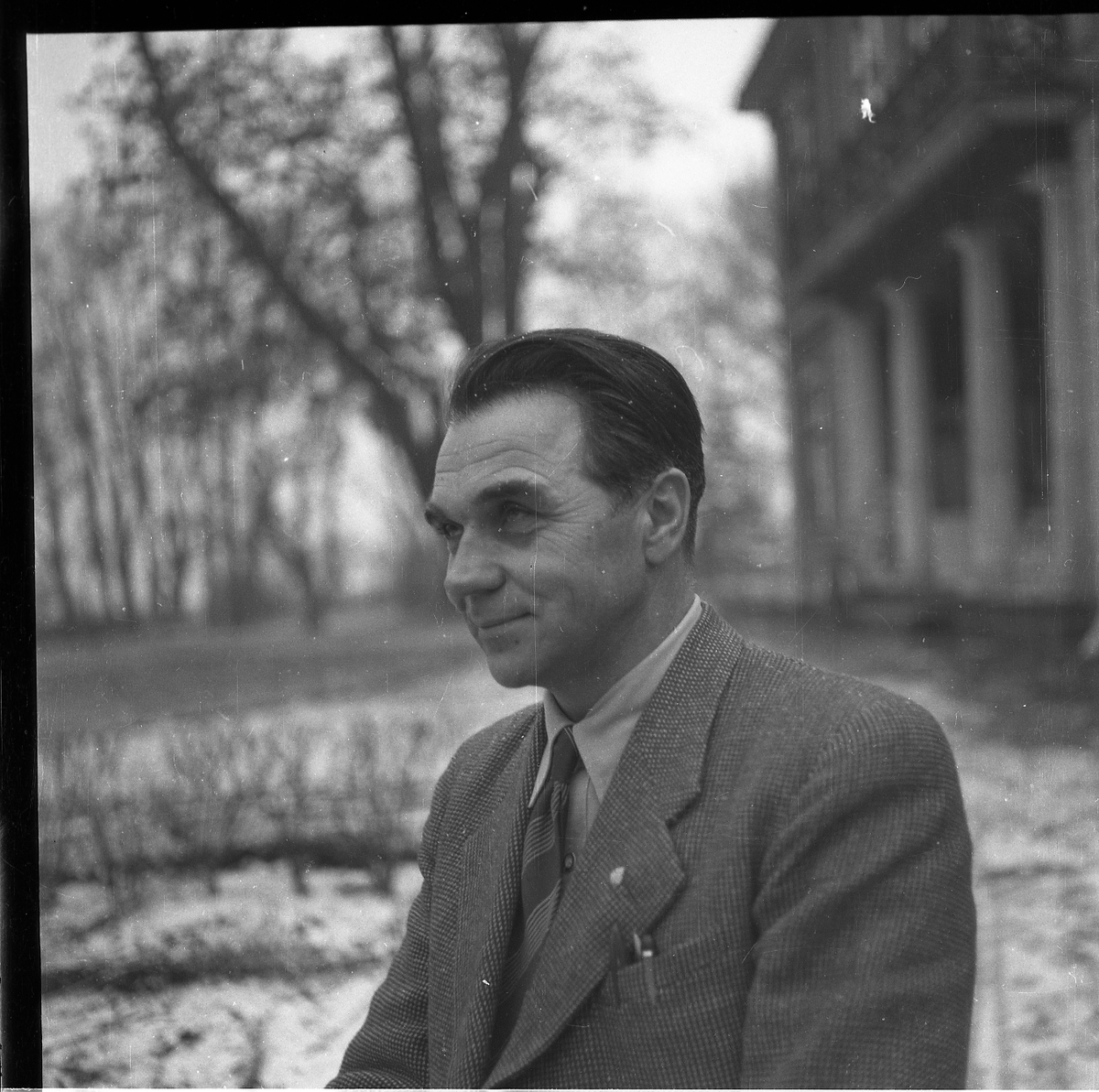 Portrett av Erling Eriksen.