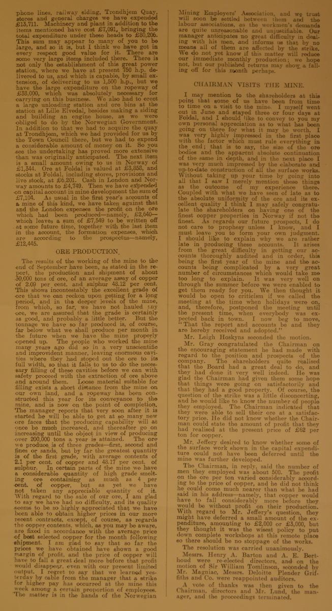 gammelt dokument folldal verk