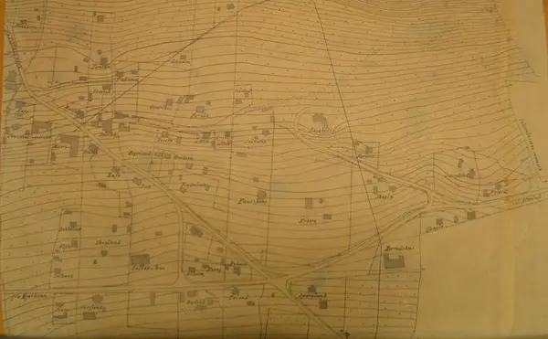 gammelt dokument folldal verk