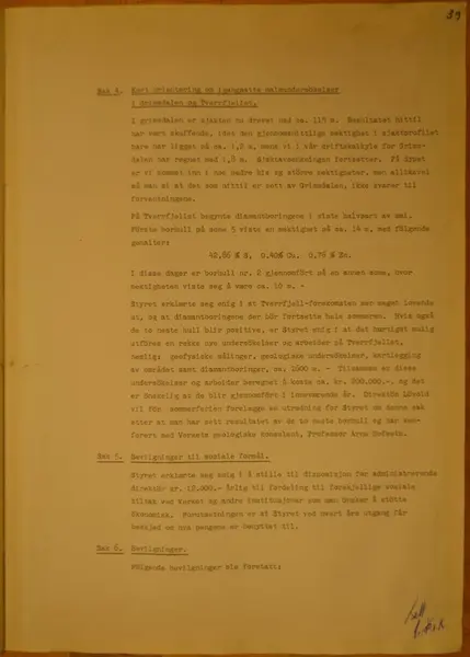 gammelt dokument folldal verk