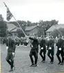 Kamratföreningens standarvakt, A 6. Regementets dag.