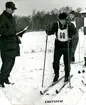 Regementsmästerskap, skidor 10 km, A 6. Förrådsman Knutsson.