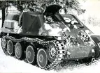 Pansarbandvagn 301. Vinterbild. Furir Harrius, A 6.