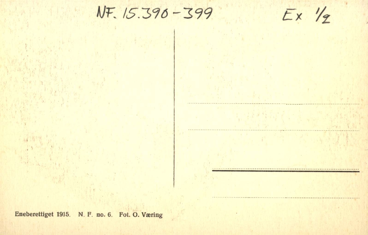 Postkort. Interiør Kirkesamlingen. Utstilling  NF.