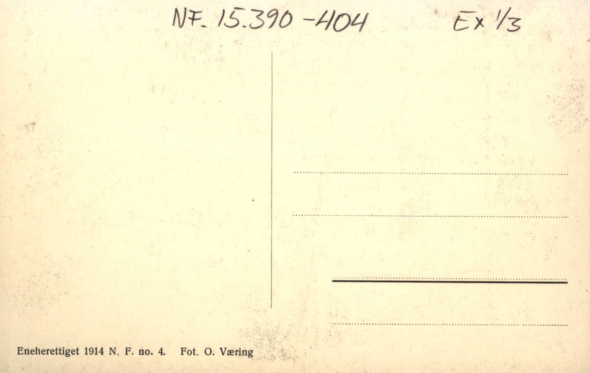 Postkort. Interiør Kirkesamlingen. Utstilling NF.