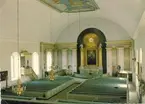 Långskeppet i Ålems kyrka.