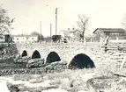 Gamla bron i Broholm, Ålem. Ersatt av nybyggd bro 1956.