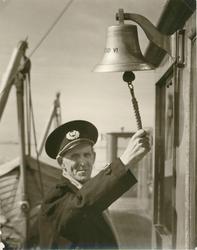 Tage Håkansson, kapten på Kalmarsundsbåtarna.