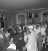 Gefle Husmodersförening, Garden-Party i slottsträdgården. Den  22 juli 1946