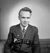 Okänd herre. Postens legitimationskort P. Gle 252. Den 1 oktober 1949.