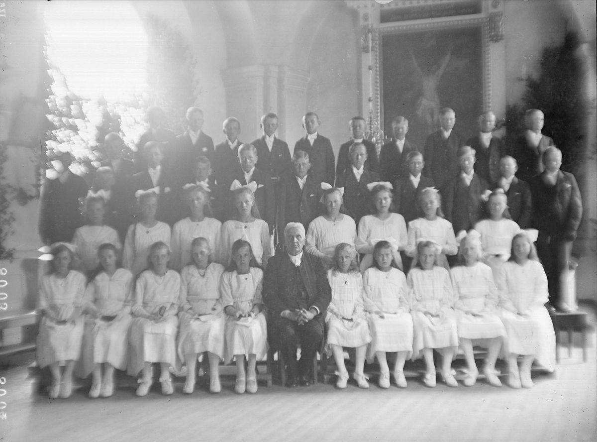 "Läsbarnen i Simtuna", Uppland 1921