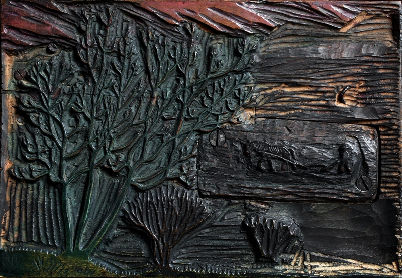 Nikolai Astrup, Plognatten, ca. 1905, trykkplate