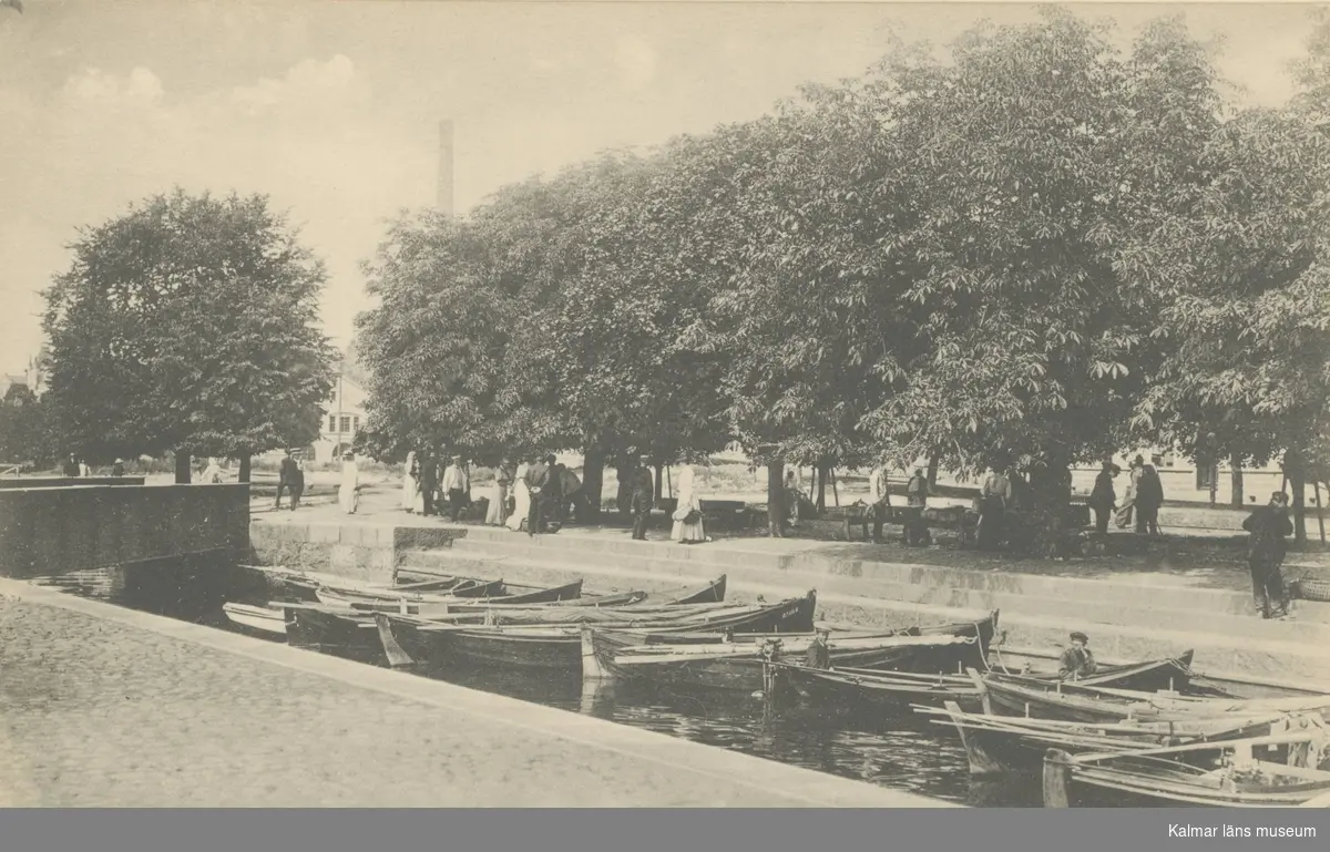 Fiskehamnen i Oskarshamn.