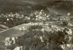 Flygfoto över Gamleby samhälle.