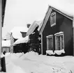 Glasmästargränd, Gamla Gefle. Fotograferat 1953.