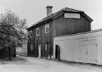 Kvarteret Plantagen, före detta SödraVarvet 4, första kvarteret 73-74, Spinnhusgränd 2, södra gaveln. Gatusidan från nordost.