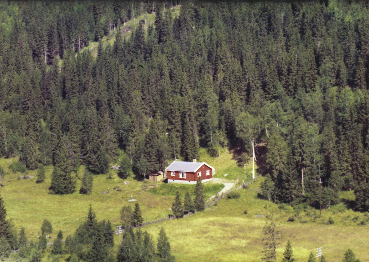 Granli, bolighus, skog, Svatsum, Gausdal