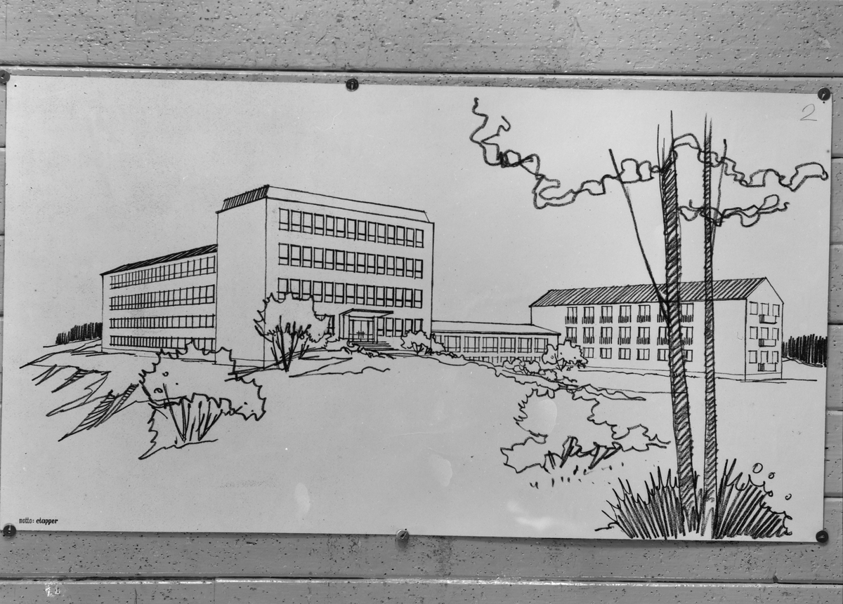 Tegninger fra arkitektkonkurransen om ny sjømannsskole